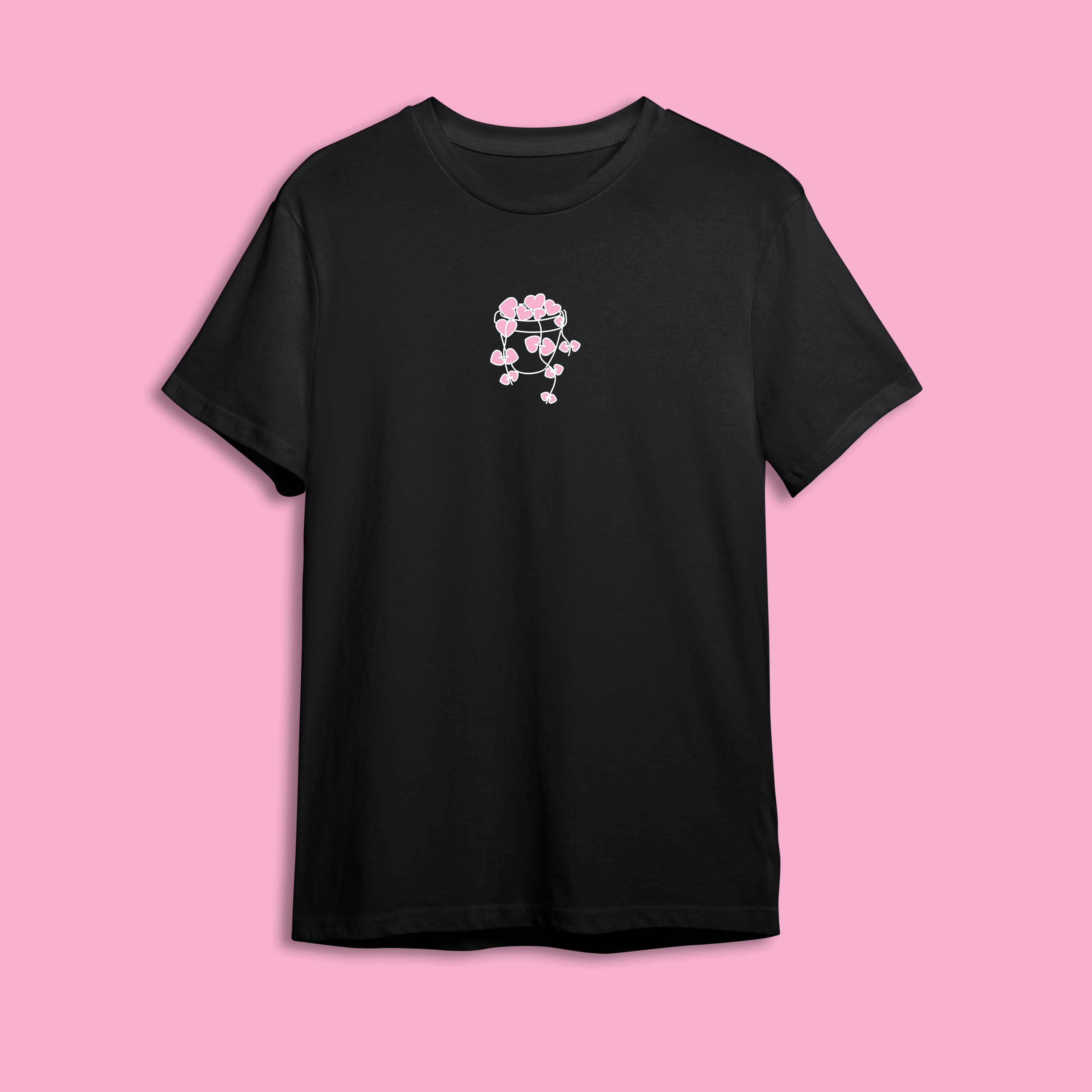 Футболка Кавовий горщик від Hipsters.ua — біла або чорна кавова футболка з принтом горщика