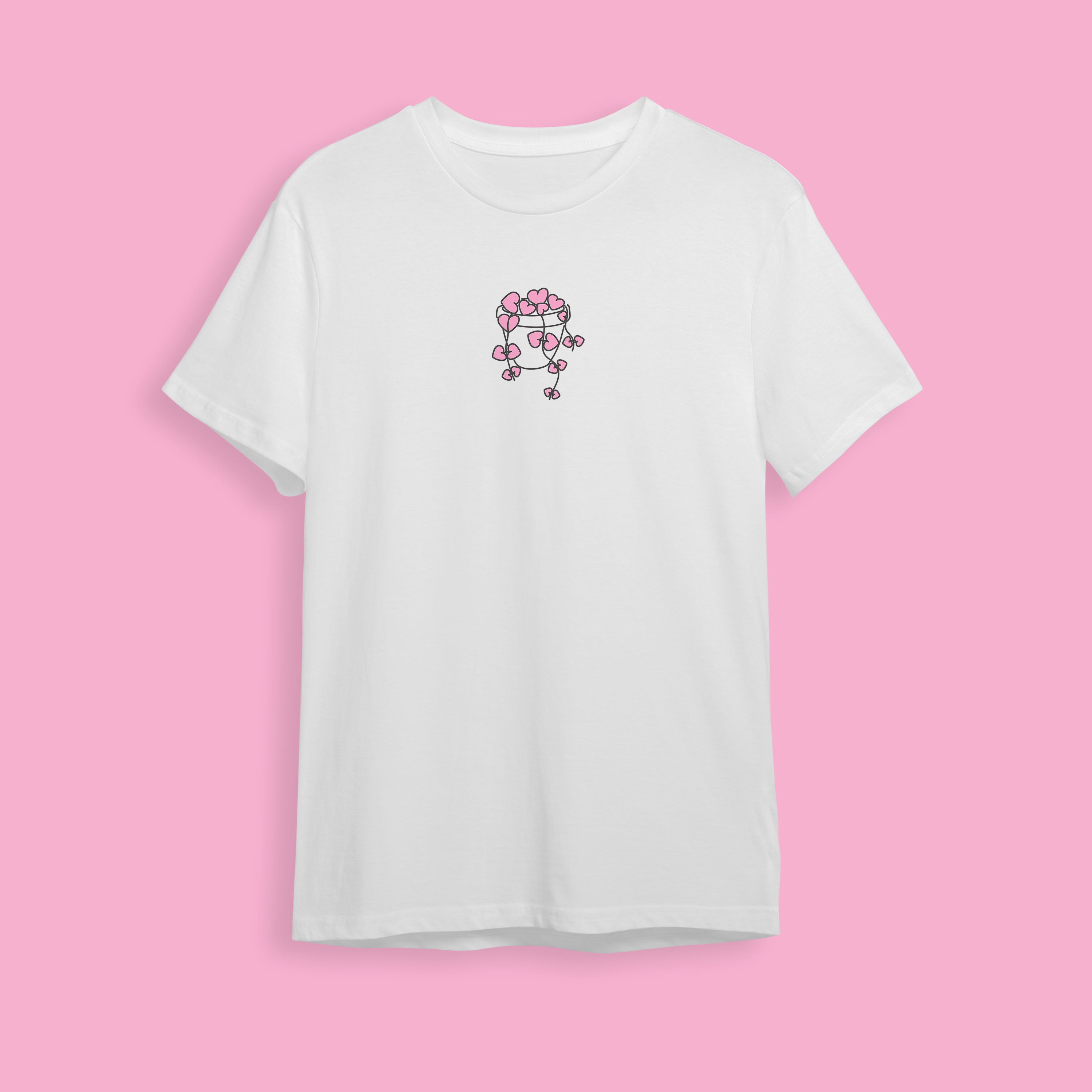 Футболка Кавовий горщик від Hipsters.ua — біла або чорна кавова футболка з принтом горщика